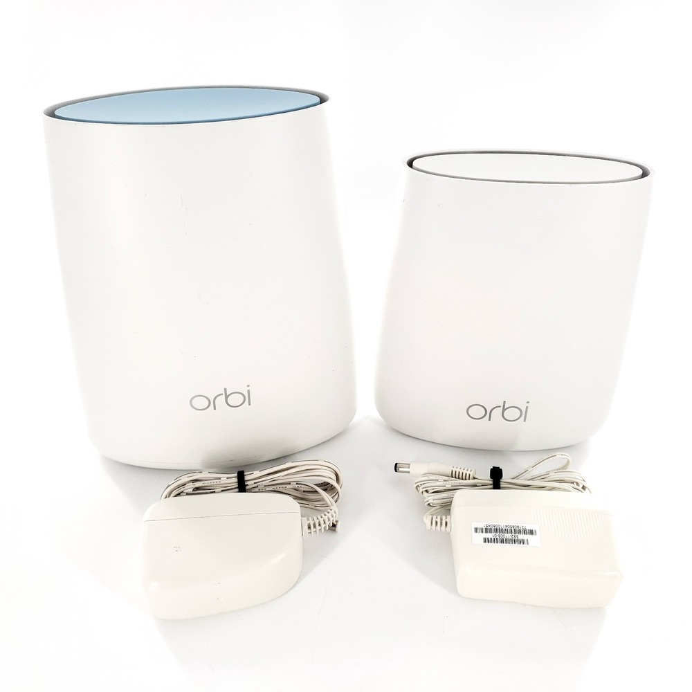 NETGEAR Orbi RBR40 Router & RBS20 Satellite AC2200 Tri-Band Mesh WiFi Tested - Picture 1 of 12